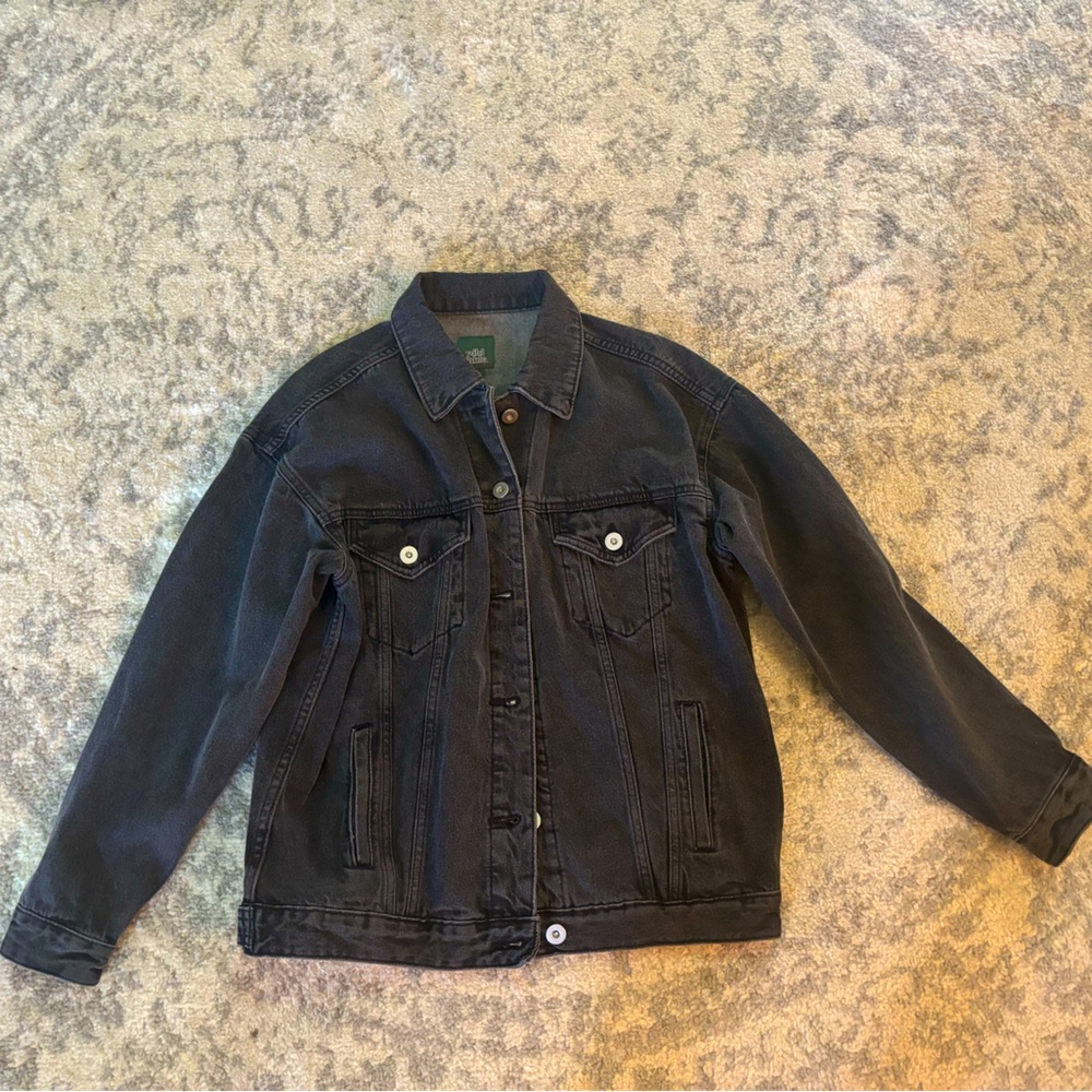 Wild Fable Never Worn Black Jean Jacket